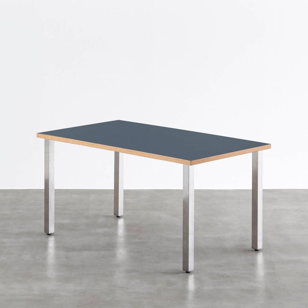 THE TABLE / リノリウム ブルー系 × Stainless