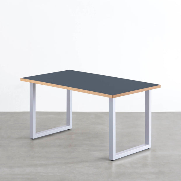 THE TABLE / リノリウム ブルー系 × Colored Steel 全8色　NATURE