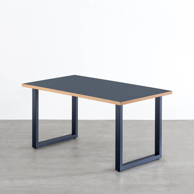 THE TABLE / リノリウム ブルー系 × Colored Steel 全8色　NATURE