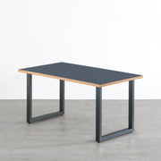THE TABLE / リノリウム ブルー系 × Colored Steel 全8色　NATURE