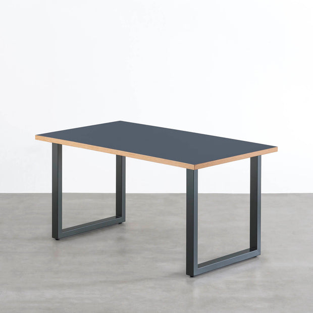 THE TABLE / リノリウム ブルー系 × Colored Steel 全8色　NATURE