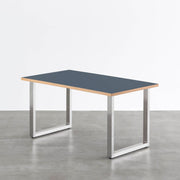 THE TABLE / リノリウム ブルー系 × Stainless