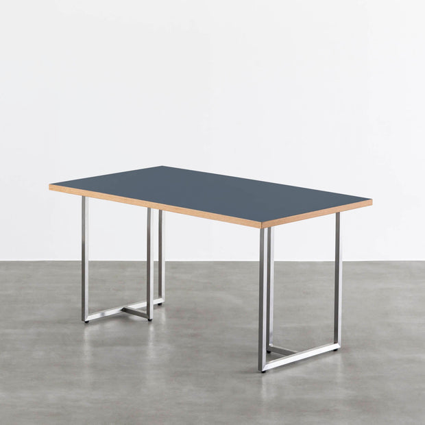 THE TABLE / リノリウム ブルー系 × Stainless