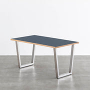 THE TABLE / リノリウム ブルー系 × Stainless