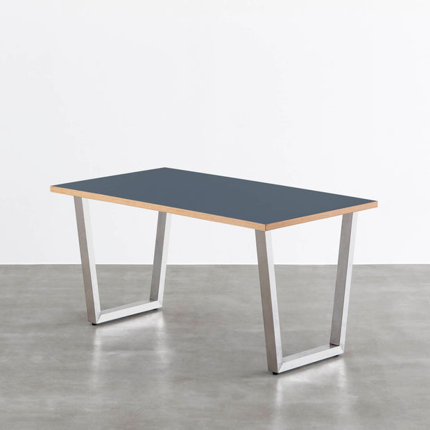 THE TABLE / リノリウム ブルー系 × Stainless