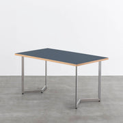THE TABLE / リノリウム ブルー系 × Stainless