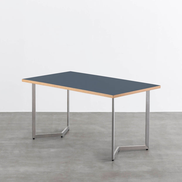 THE TABLE / リノリウム ブルー系 × Stainless