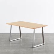 THE TABLE / リノリウム ベージュ・グレー系 × Stainless