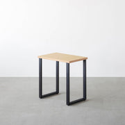 THE TABLE / コンパクトデスク リノリウム 全32色 × Black Steel