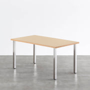 THE TABLE / リノリウム ベージュ・グレー系 × Stainless