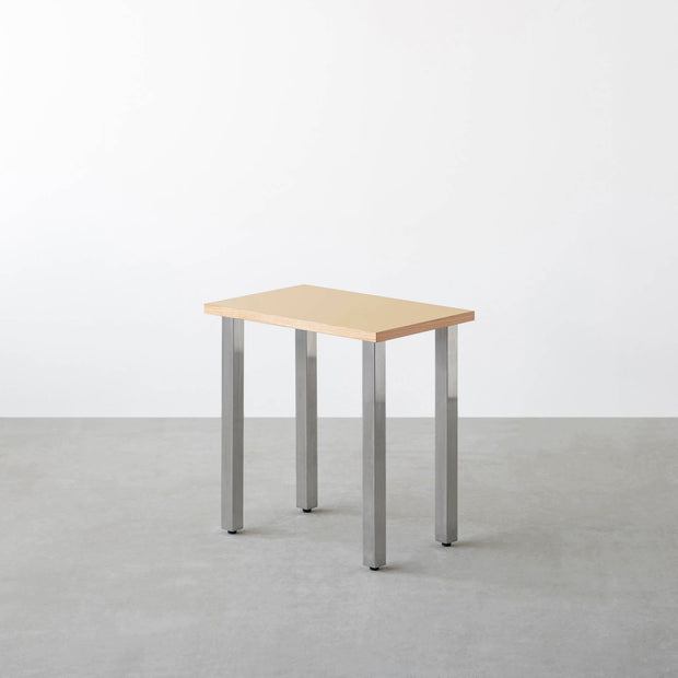 THE TABLE / コンパクトデスク リノリウム 全32色 × Stainless