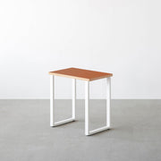 THE TABLE / コンパクトデスク リノリウム 全32色 × White Steel