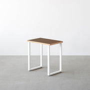 THE TABLE / コンパクトデスク リノリウム 全32色 × White Steel