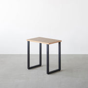THE TABLE / コンパクトデスク リノリウム 全32色 × Black Steel
