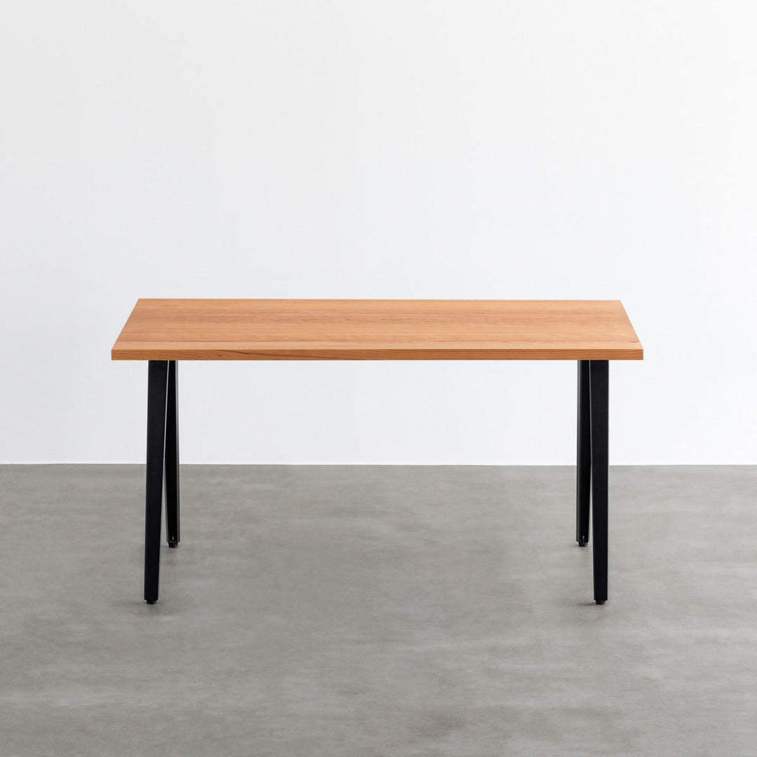 THE TABLE / 無垢 ブラックチェリー × Black Steel – KANADEMONO