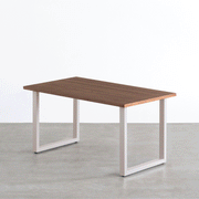 THE TABLE / ウォルナット × Colored Steel 全8色　NATURE
