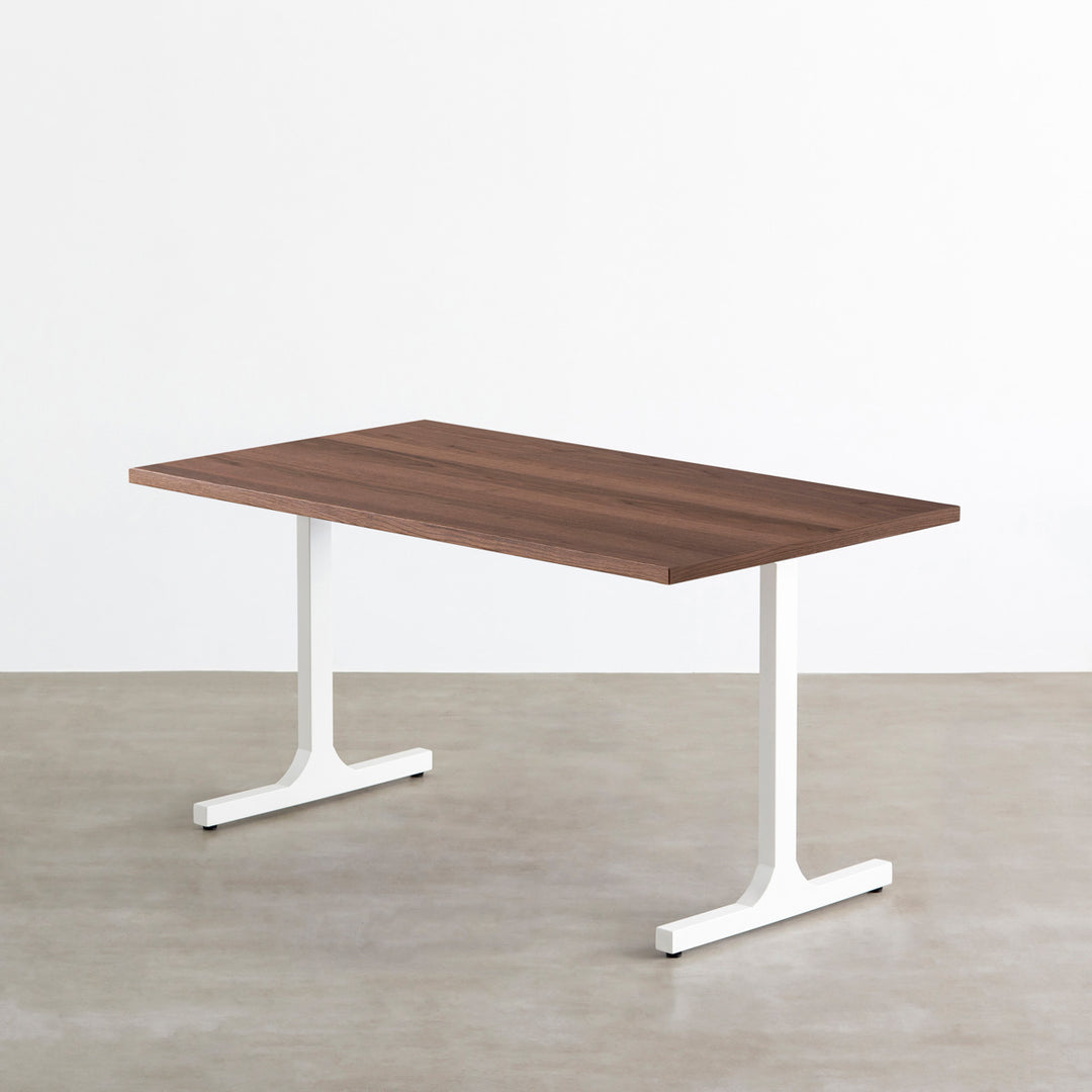 THE TABLE / ウォルナット × White Steel – KANADEMONO