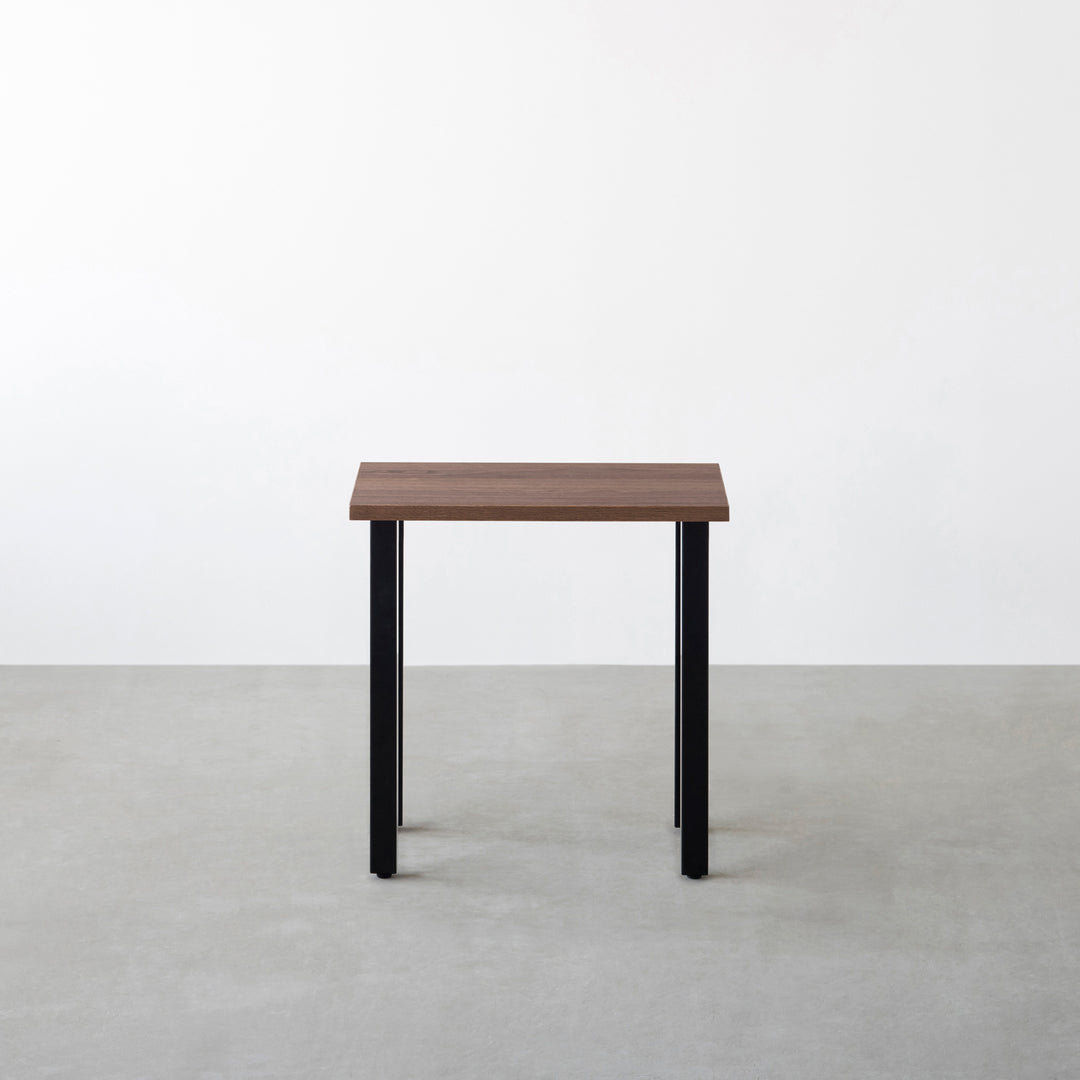 THE TABLE / コンパクトデスク ウォルナット × Black Steel – KANADEMONO
