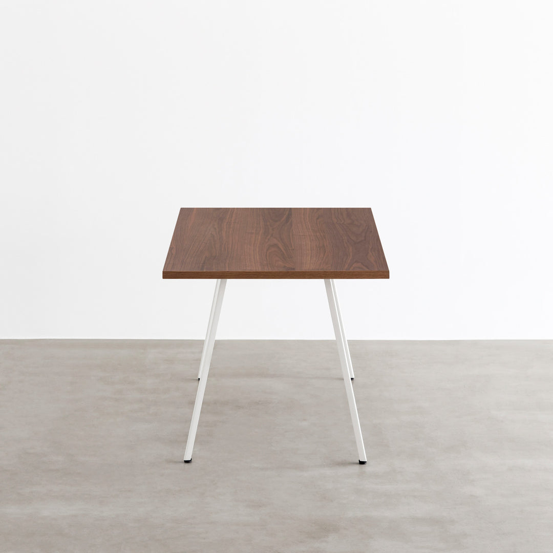 THE TABLE / ウォルナット × White Steel – KANADEMONO