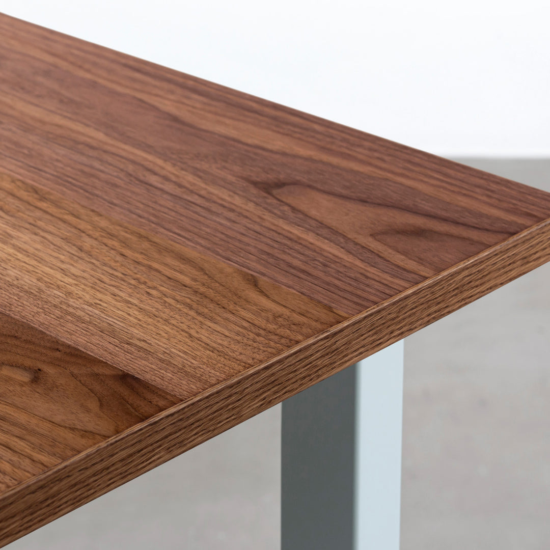 THE TABLE / ウォルナット × Colored Steel 全8色 NATURE