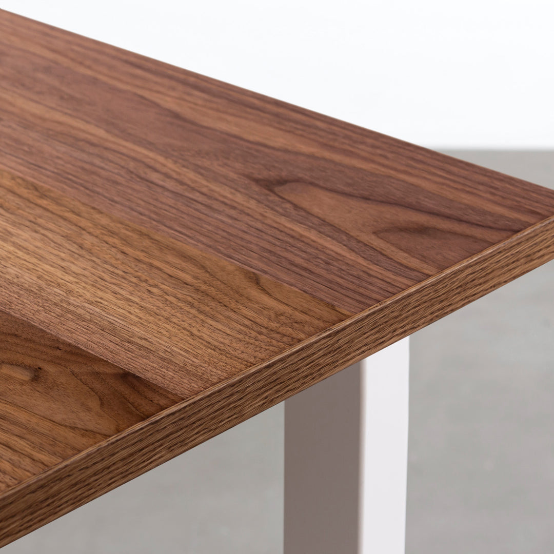 Horizontal Table ウォルナット　カナメデザイン THE TABLE / ウォルナット × Colored Steel 全8色 NATURE