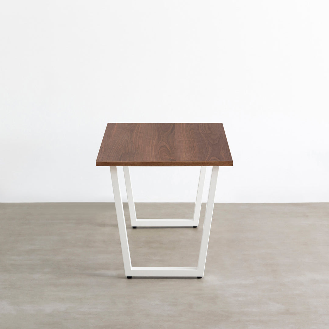 THE TABLE / ウォルナット × White Steel – KANADEMONO