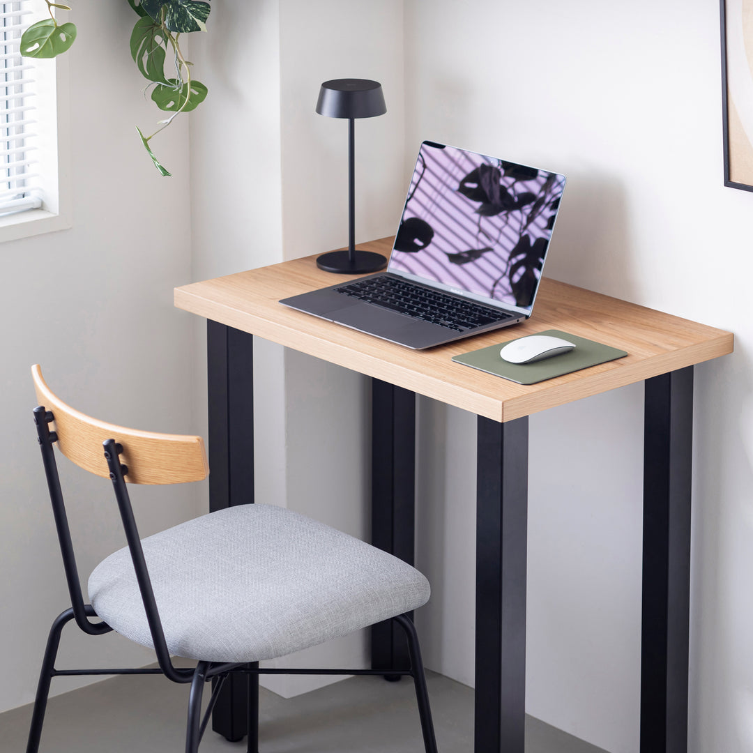 THE TABLE / コンパクトデスク くるみ × Black Steel – KANADEMONO