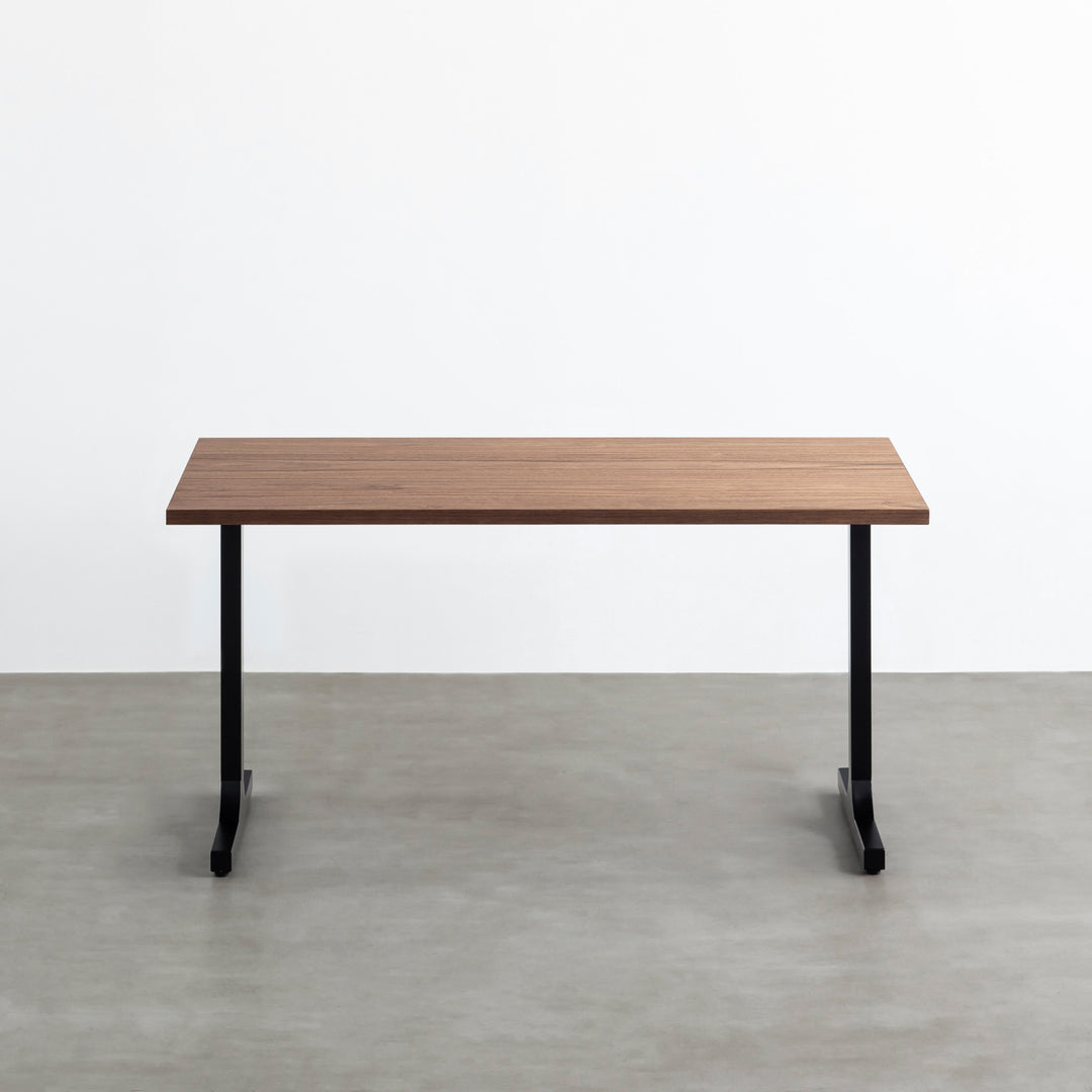 THE TABLE / ニューギニアウォルナット × Black Steel – KANADEMONO