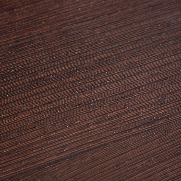 THE TABLE / 半円 × ウェンジ × White Steel