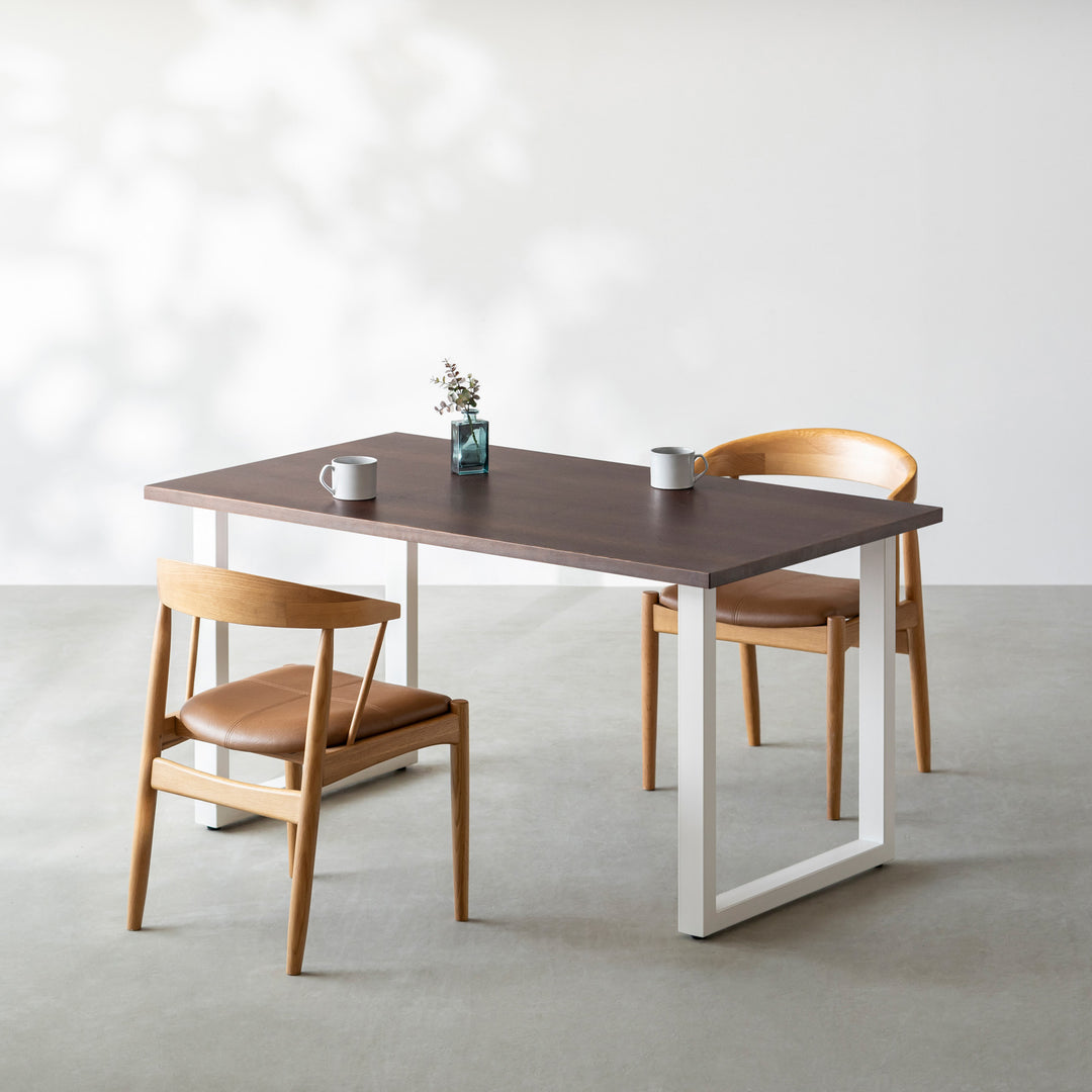 THE TABLE / ウェンジ × White Steel – KANADEMONO