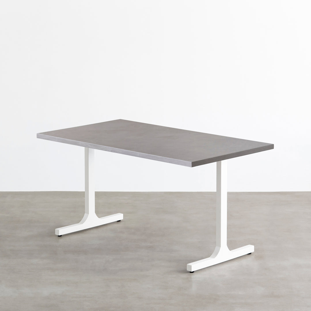 THE TABLE / MORTEX モールテックス 全4色 × White Steel