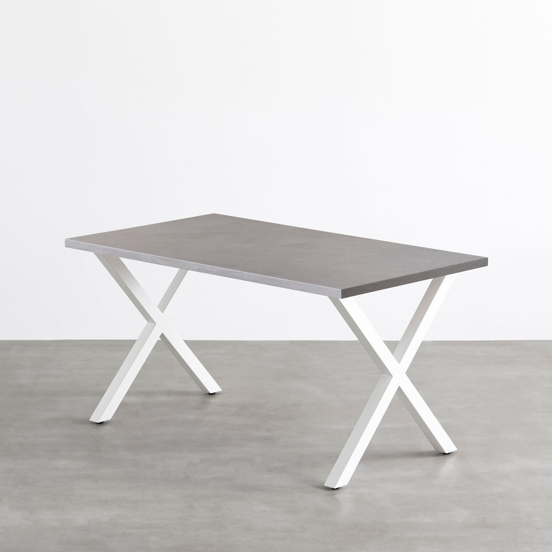 THE TABLE / MORTEX モールテックス 全4色 × White Steel