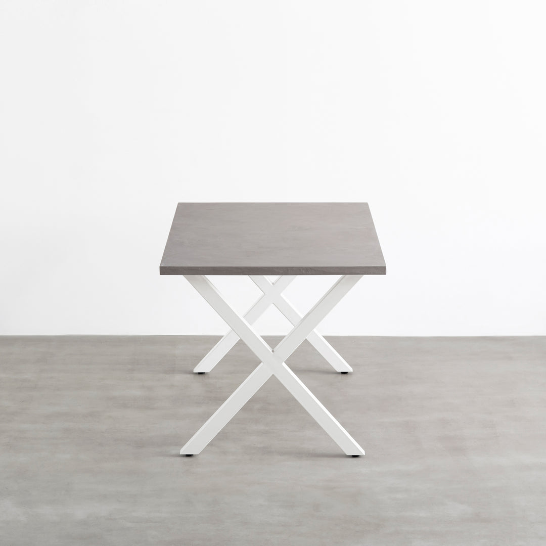 THE TABLE / MORTEX モールテックス 全4色 × White Steel