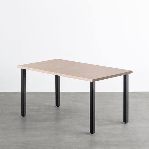 OUTLET】THE TABLE / MORTEX モールテックス Beige × Black Steel
