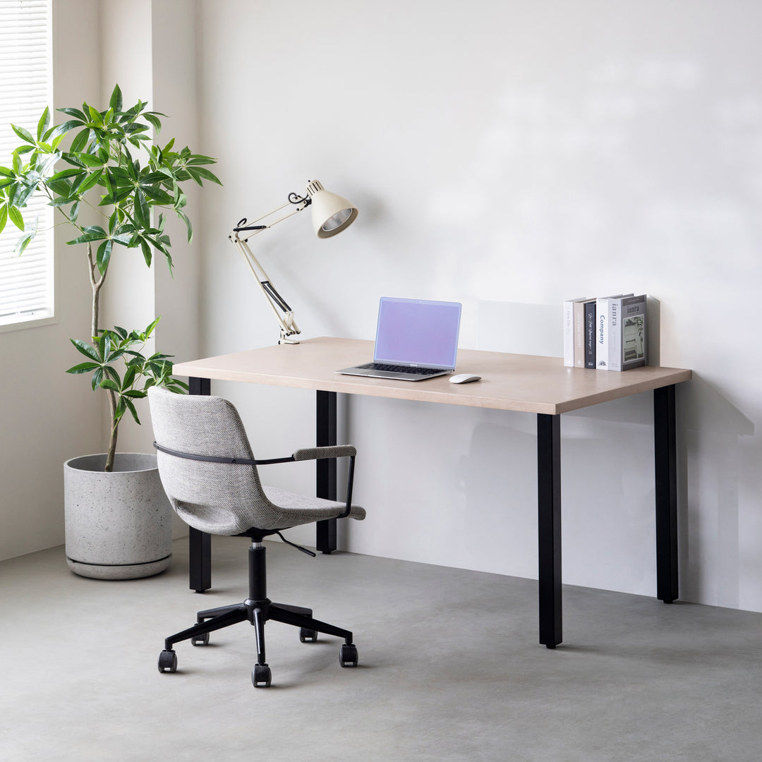 OUTLET】THE TABLE / MORTEX モールテックス Beige × Black Steel