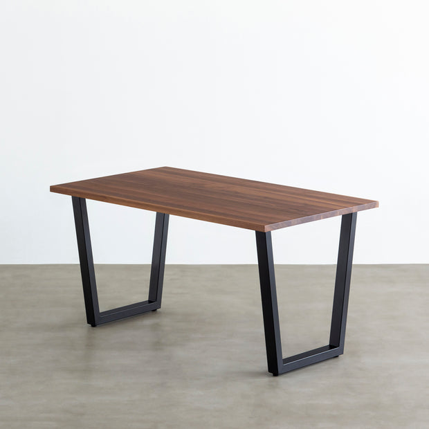 THE TABLE 無垢 ウォルナット × Black Steel – KANADEMONO