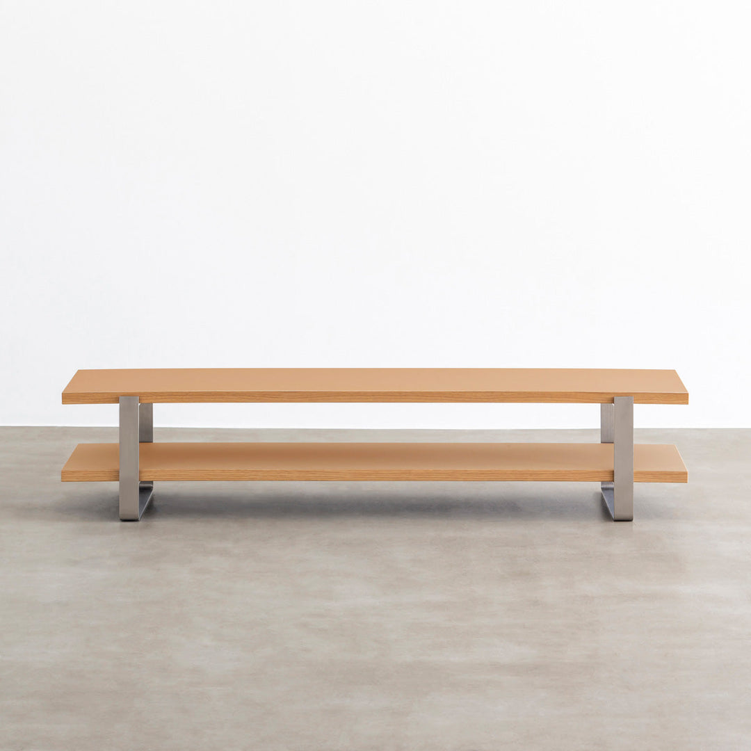 KANADEMONO テレビ台 ローテーブル リノリウム THE TV BOARD / LOW TABLE リノリウム 全32色 × Stainless – KANADEMONO