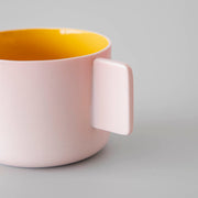 1616 / arita japan　"Colour Porcelain"  コーヒーカップ＆ソーサー