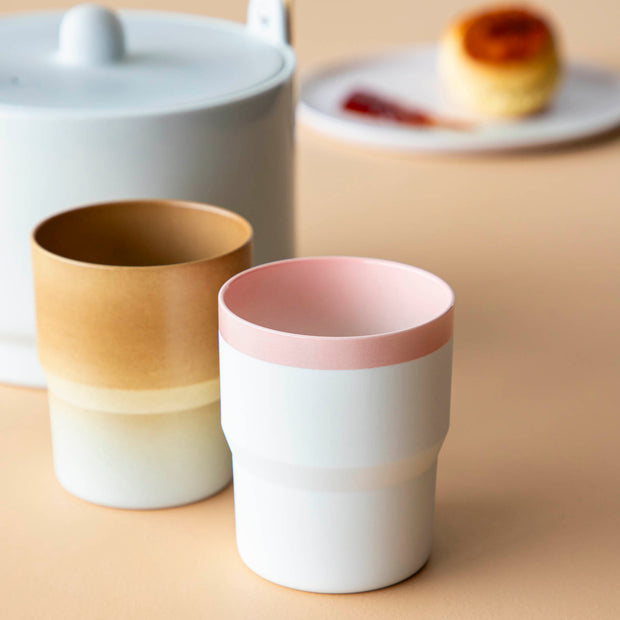 1616 / arita japan　"Colour Porcelain" マグ