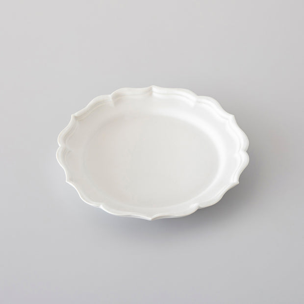 USUKIYAKI稜花リム皿