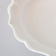 USUKIYAKI稜花リム皿