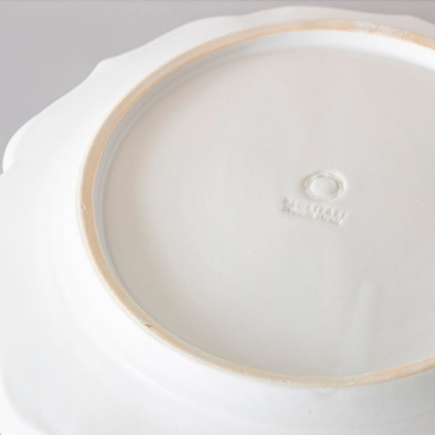 USUKIYAKI稜花リム皿