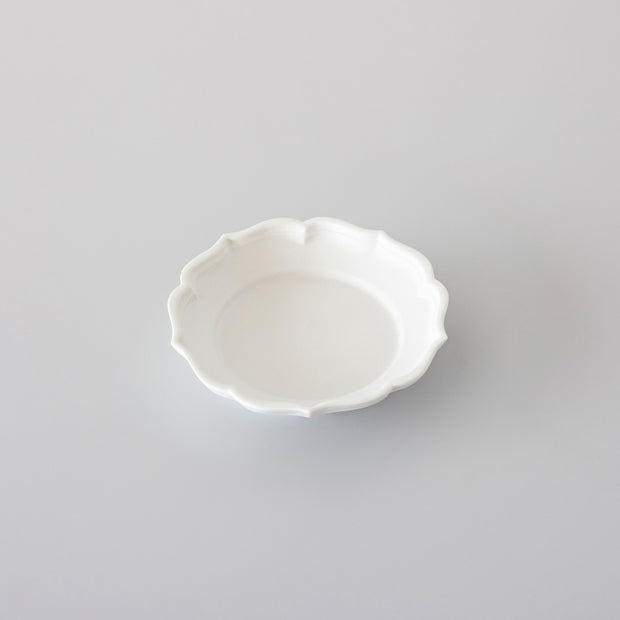 USUKIYAKI稜花リム皿