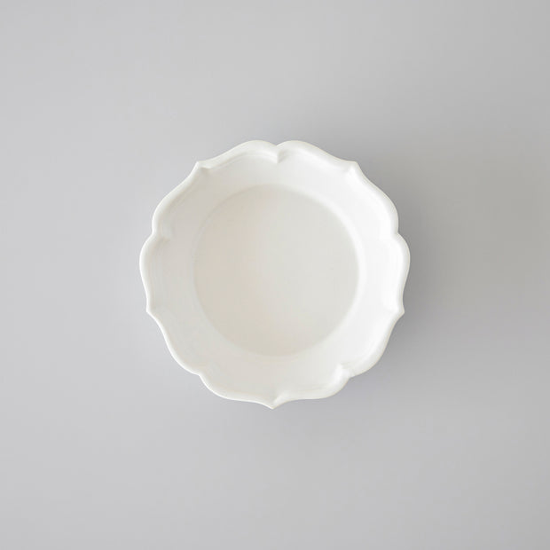 USUKIYAKI稜花リム皿