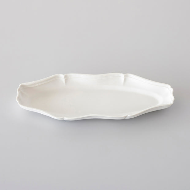 USUKIYAKI輪花オーバル長皿