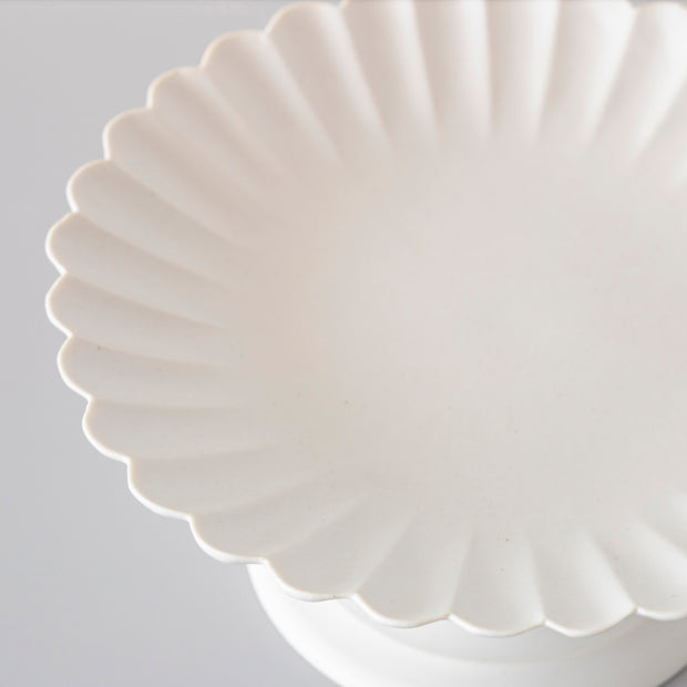 USUKIYAKI 輪花コンポート皿