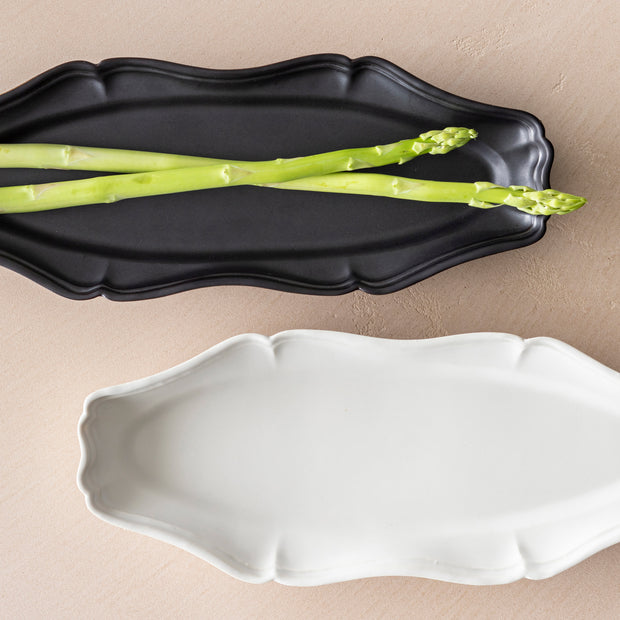 USUKIYAKI輪花オーバル長皿