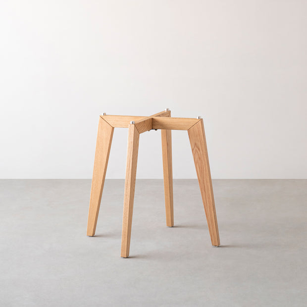 THE LEGS / Pin カフェテーブル 木製脚 オーク無垢材 – KANADEMONO