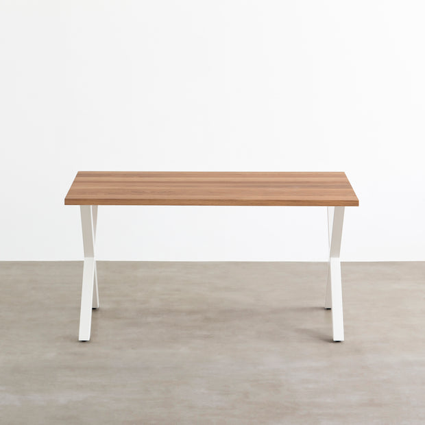THE TABLE / 無垢 ホワイトオーク × White Steel – KANADEMONO