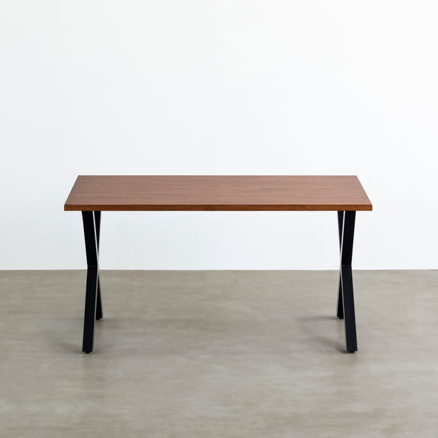 THE TABLE / ラバーウッド ブラウン × Black Steel – KANADEMONO